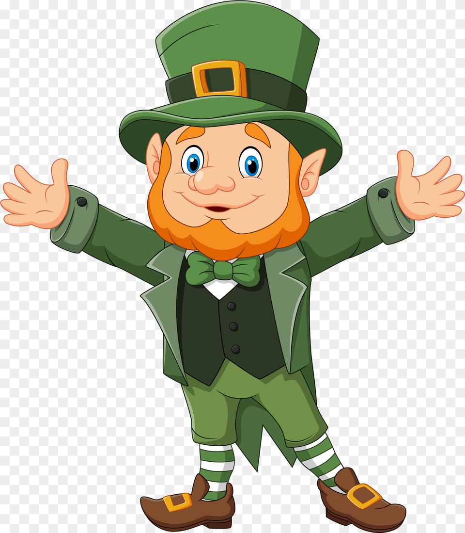 St Patrick39s Day Dwarf, Elf, Baby, Person, Cartoon Png