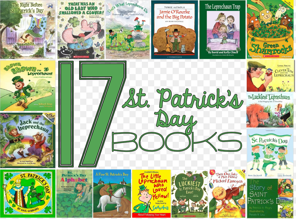 St Patrick39s Day Read Alouds Kindergarten, Publication, Book, Comics, Person Free Transparent Png