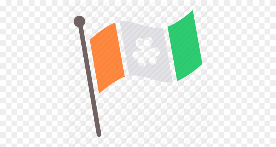 St Patricks Day, Mace Club, Weapon, Flag Free Png Download