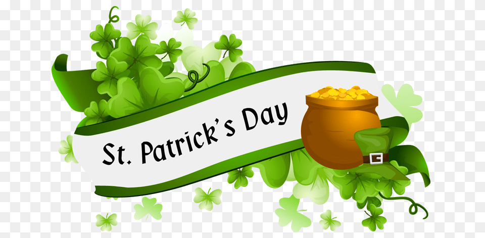 St Patricks Day Banner, Jar, Dynamite, Weapon Png