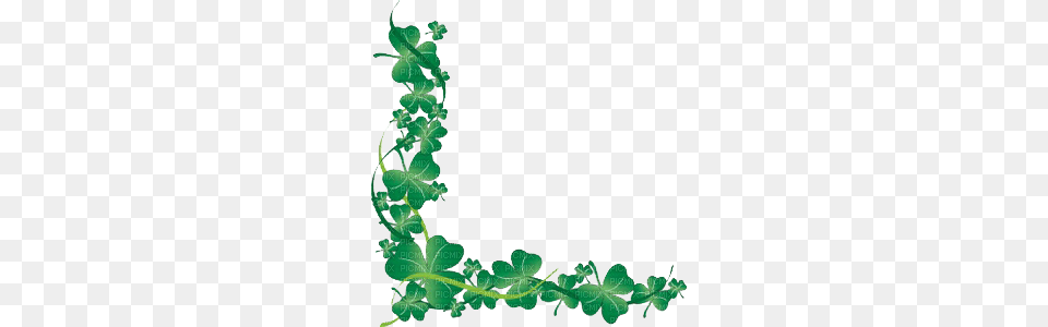 St Patricks Day Border Bord, Flower, Geranium, Leaf, Plant Free Transparent Png