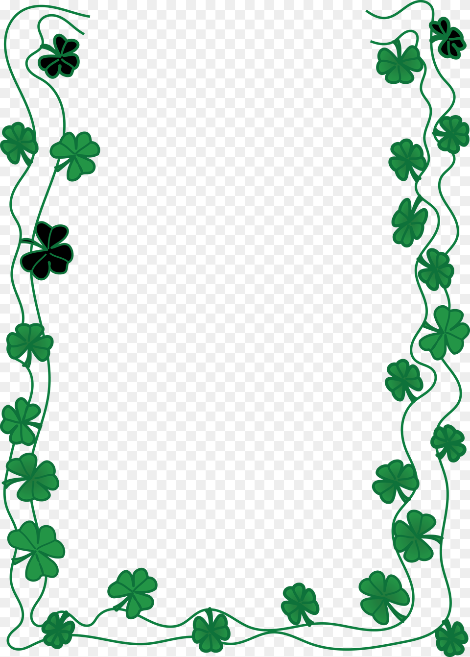 St Patricks Day Border Background, Art, Floral Design, Graphics, Pattern Free Transparent Png
