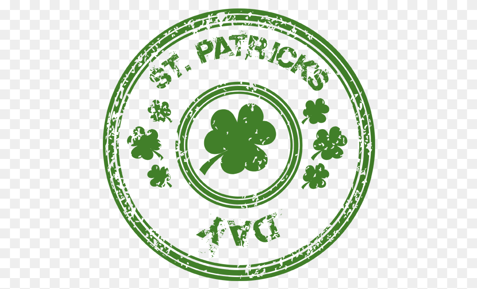 St Patricks Day Circle, Green, Home Decor, Pattern, Rug Png Image