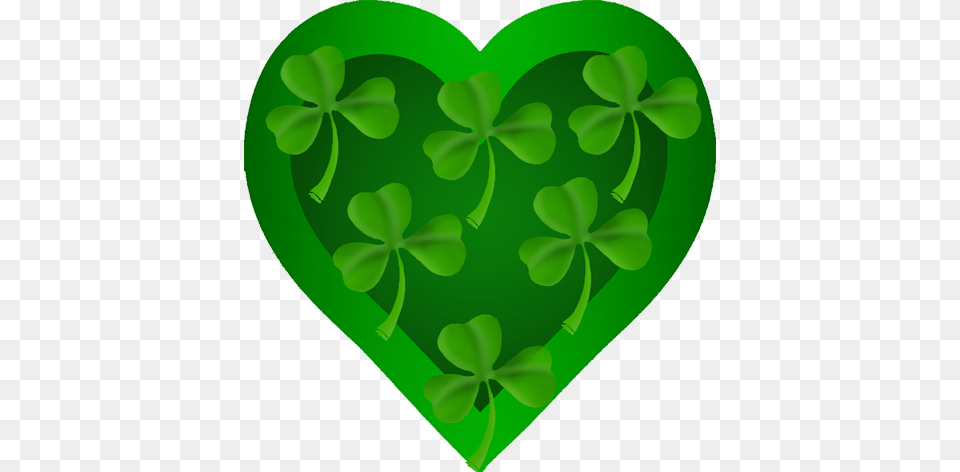 St Patricks Day Clipart, Green, Heart Png