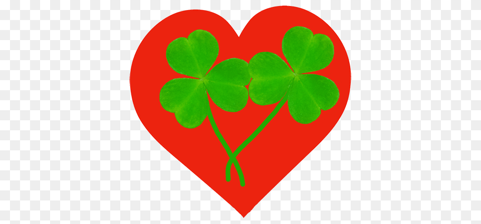 St Patricks Day Clipart, Leaf, Plant, Heart Free Png Download