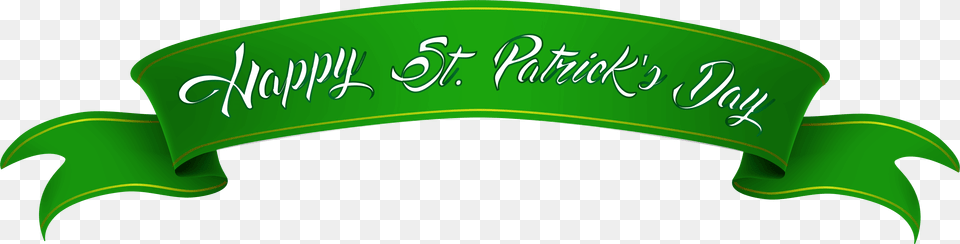 St Patricks Day Clipart Banner Happy Clip Art St Patrick Day Banner, Green Free Png