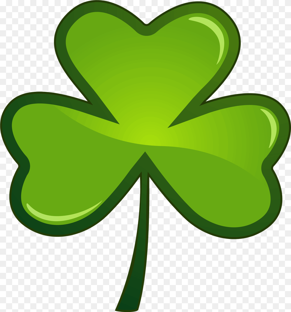 St Patricks Day Shamrock, Green, Leaf, Plant, Cross Free Png Download