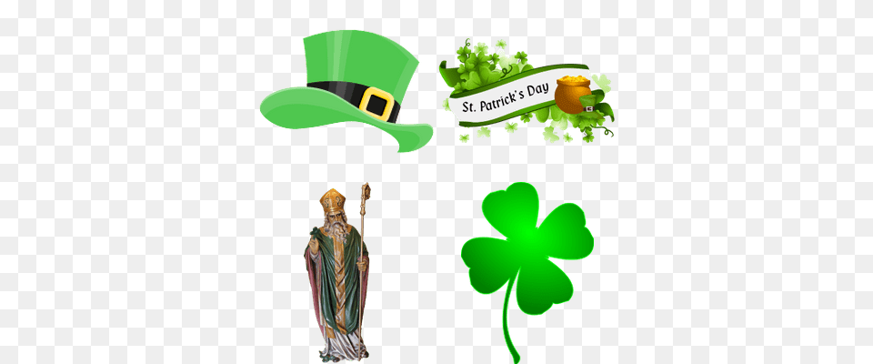 St Patricks Day Hat, Clothing, Green, Wedding Free Transparent Png