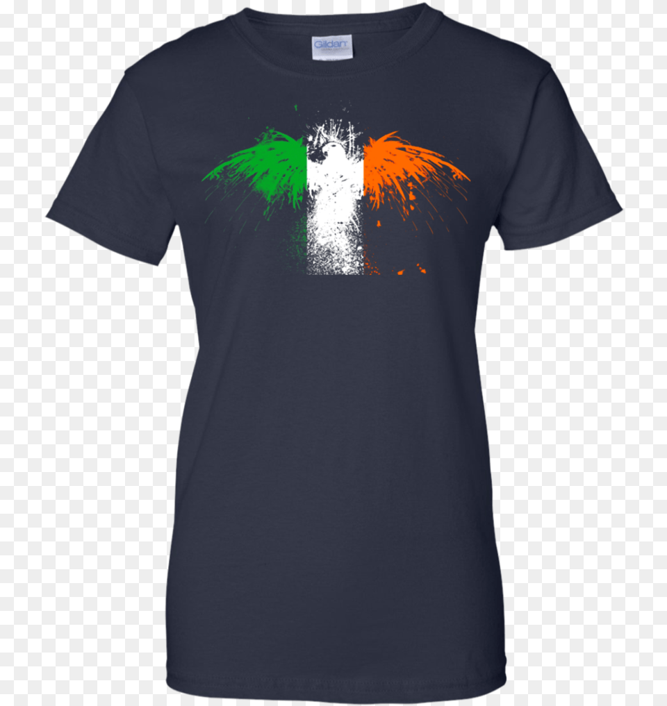 St Patricks Day Womens Irish American Flag Mac And Cheese For President 2016 Navy Xxx Large, T-shirt, Clothing, Adult, Person Free Png Download