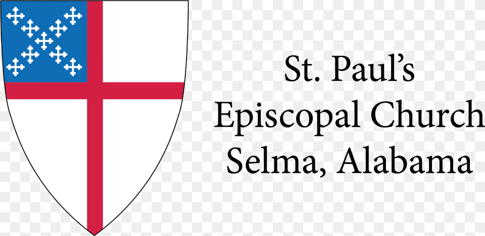 St Pauls Episcopal Selma Crest, Armor, Shield, Cross, Symbol Free Png Download