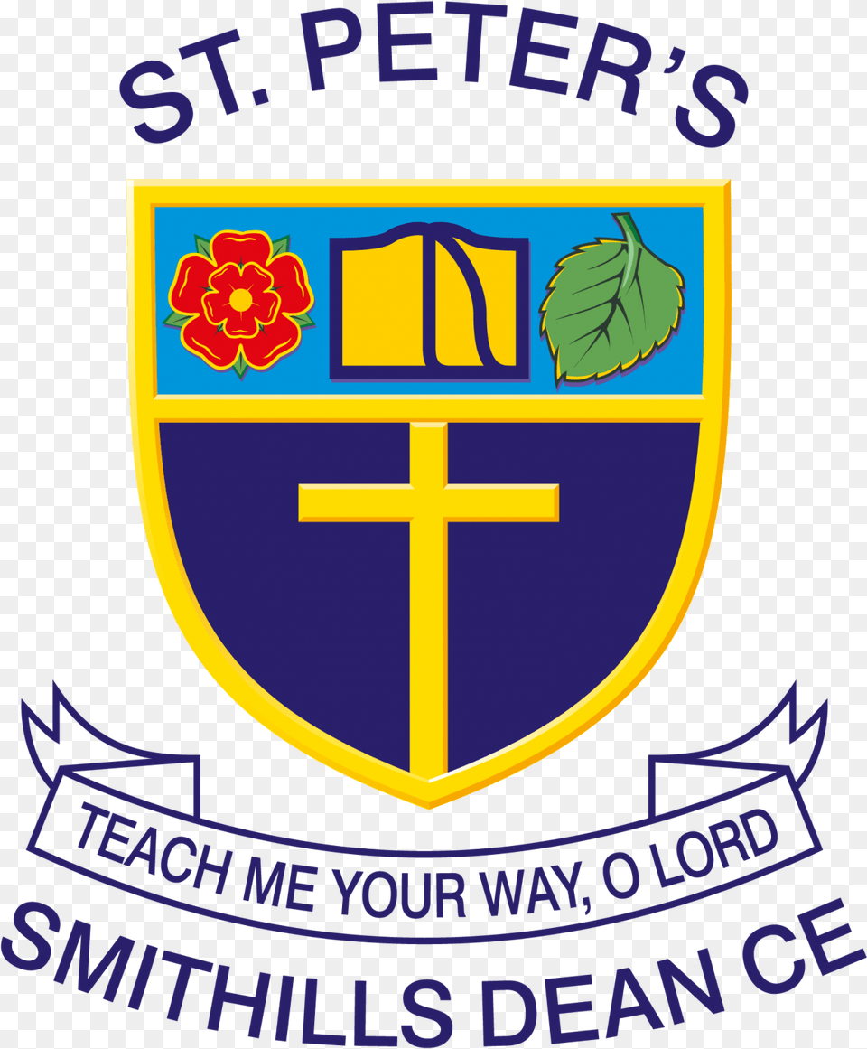St Peter S Smithills Dean Ce Primary School Emblem, Logo, Symbol, Armor Png Image