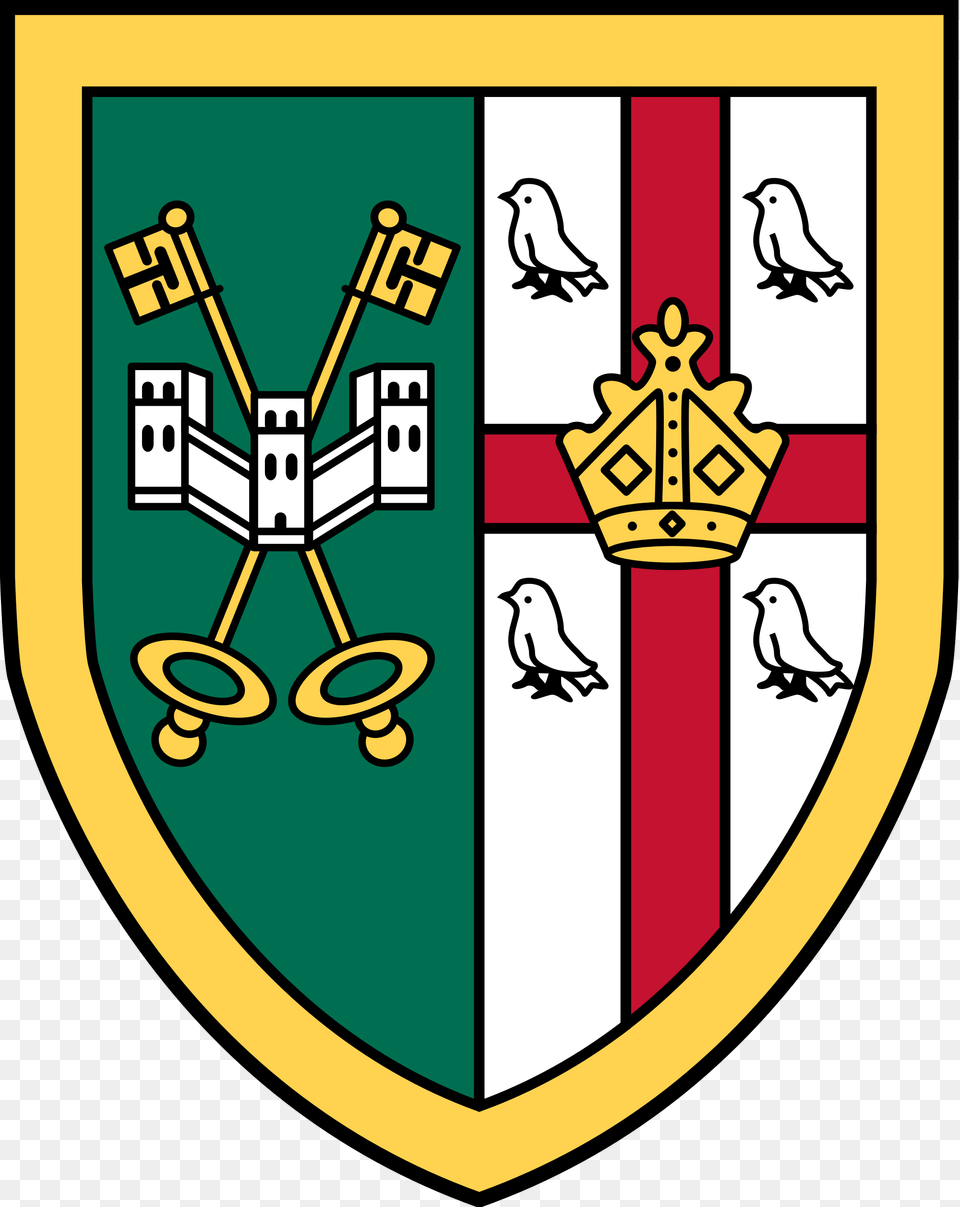 St Peters College Oxford Coat Of Arms, Armor, Shield, Animal, Bird Png