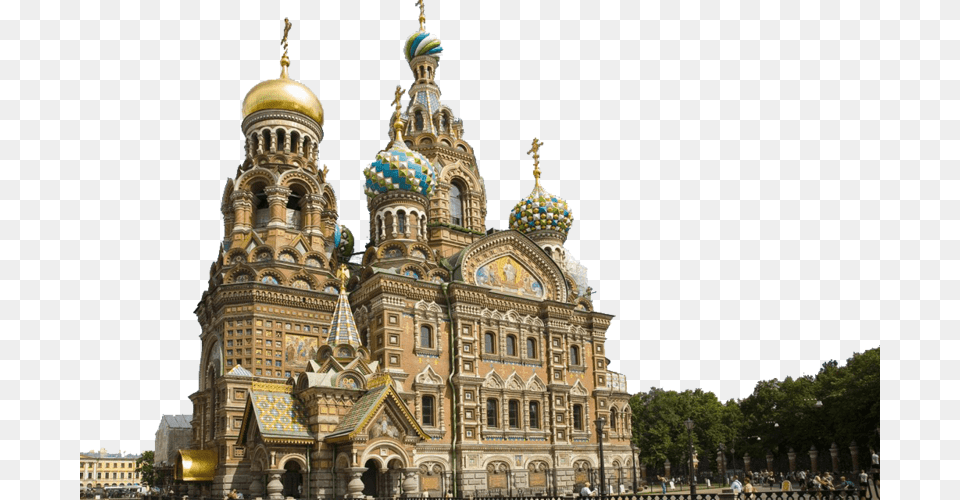 St Petersburg Russia Landscape Pictures Church Of The Savior On Blood, Architecture, Building, Cathedral, Dome Png