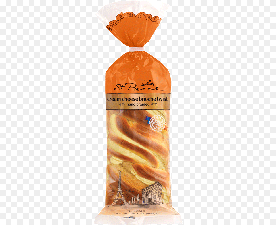 St Pierre Vanilla Brioche, Bag, Bread, Food Free Png