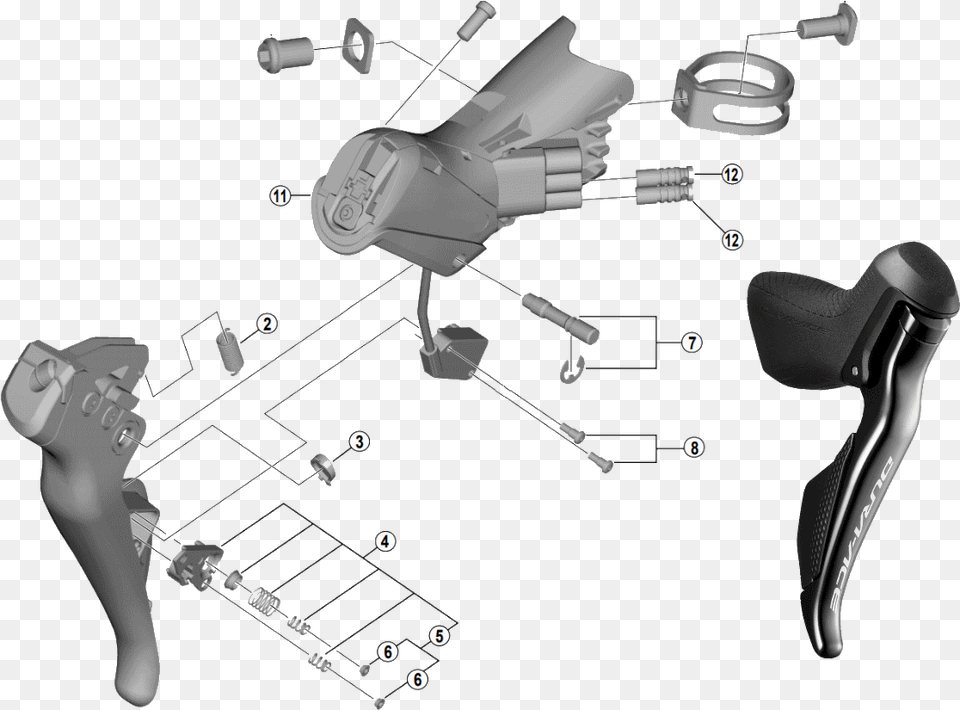 St R8070 Exploded View, Cad Diagram, Diagram Free Transparent Png