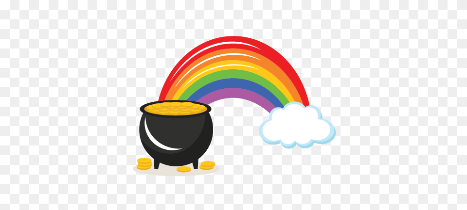 St Rainbow Into Pot Of Gold, Meal, Food, Sky, Outdoors Free Transparent Png