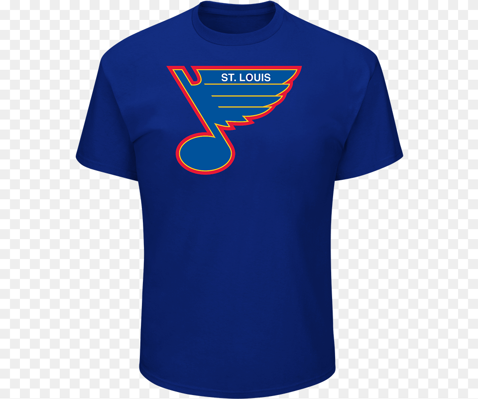 St St Louis Blues, Clothing, Shirt, T-shirt Free Png