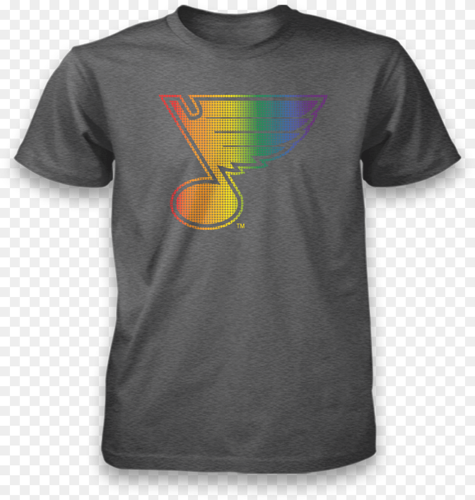 St St Louis Blues Pride Shirt, Clothing, T-shirt Free Transparent Png