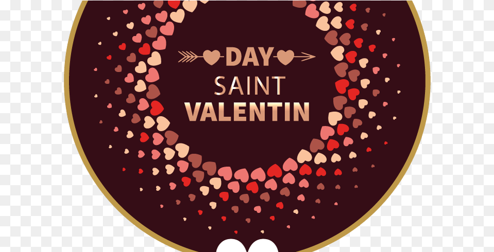 St Valentin Rond Valentine39s Day Free Png Download