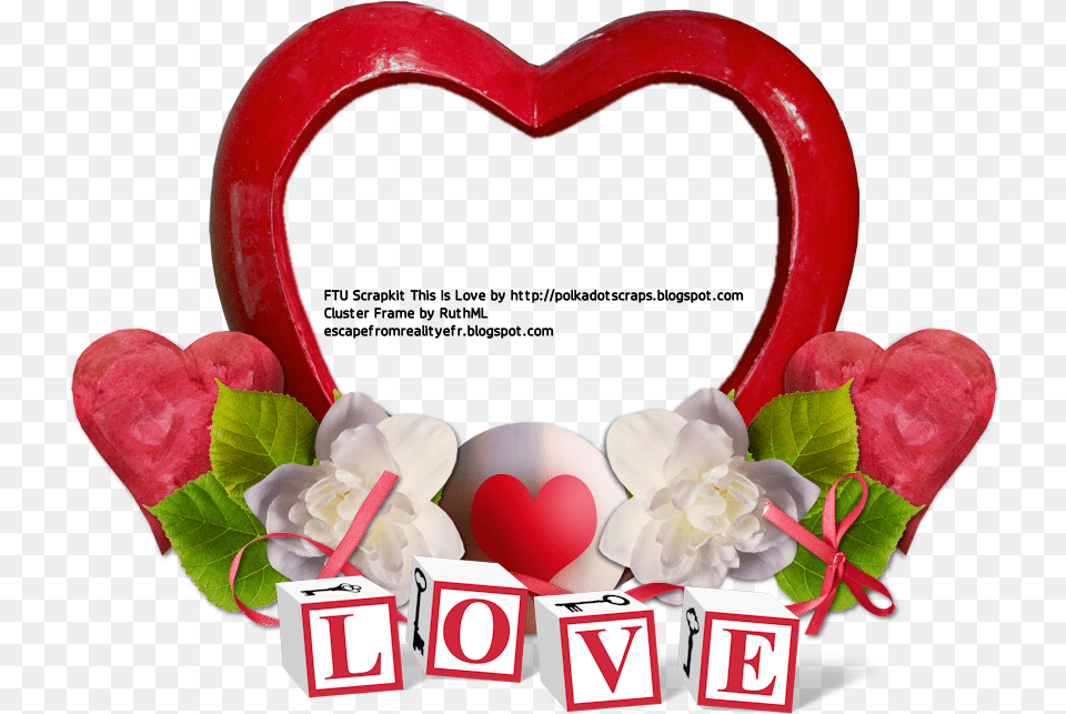 St Valentine Clusters Frames Download Heart, Flower, Plant, Rose, Flower Arrangement Png Image