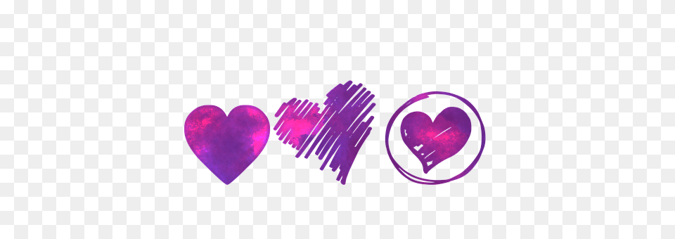 St Valentines Day Heart, Purple, Smoke Pipe, Symbol Free Png