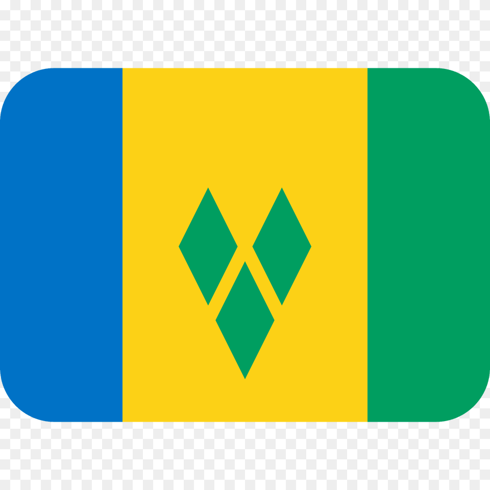 St Vincent Amp Grenadines Flag Emoji Clipart, Logo, Clothing, T-shirt Free Png Download