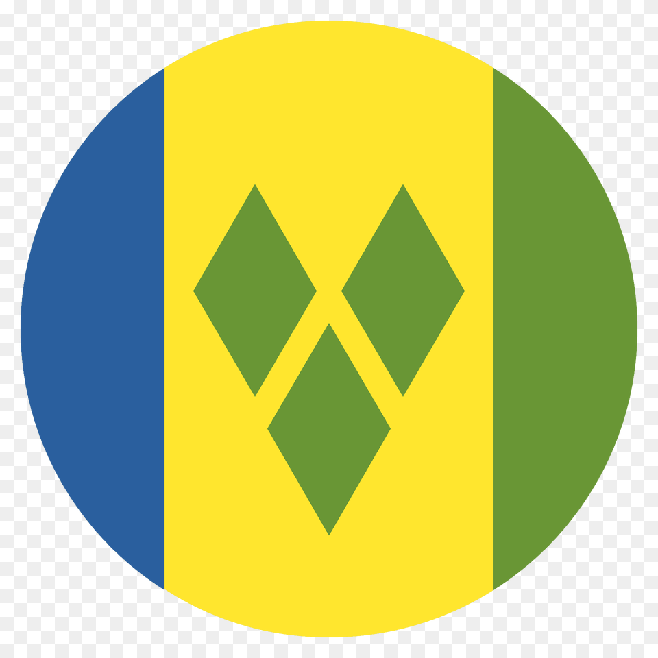 St Vincent Amp Grenadines Flag Emoji Clipart, Logo Png Image