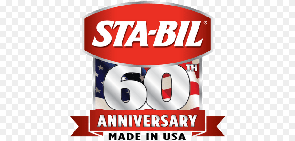 Sta Bil 60 Anniversary Logo No Background Min, Advertisement, Poster, Food, Ketchup Png Image