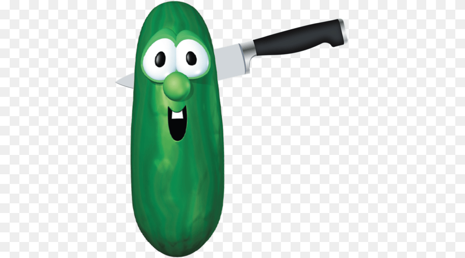 Stab Larry Larry The Cucumber, Food, Plant, Produce, Vegetable Free Transparent Png