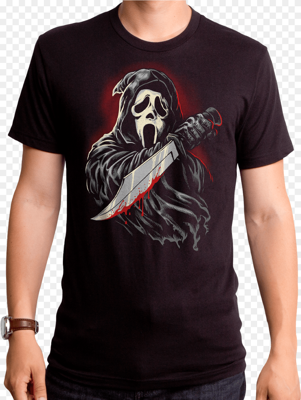 Stab Scream T Shirt Movie Shirt, Clothing, T-shirt, Person, Skin Png