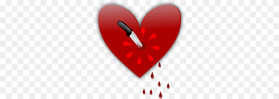 Stabbed Heart, Disk, Flower, Petal Png Image