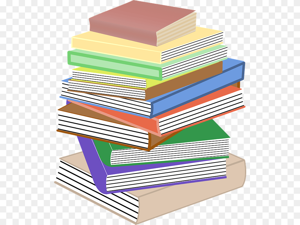 Stack Of Books Clip Art, Book, Publication Png Image