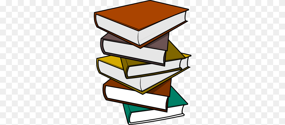 Stack Of Books Clip Art On Pile Of Book Clipart, Publication, Mailbox, Indoors, Library Free Transparent Png