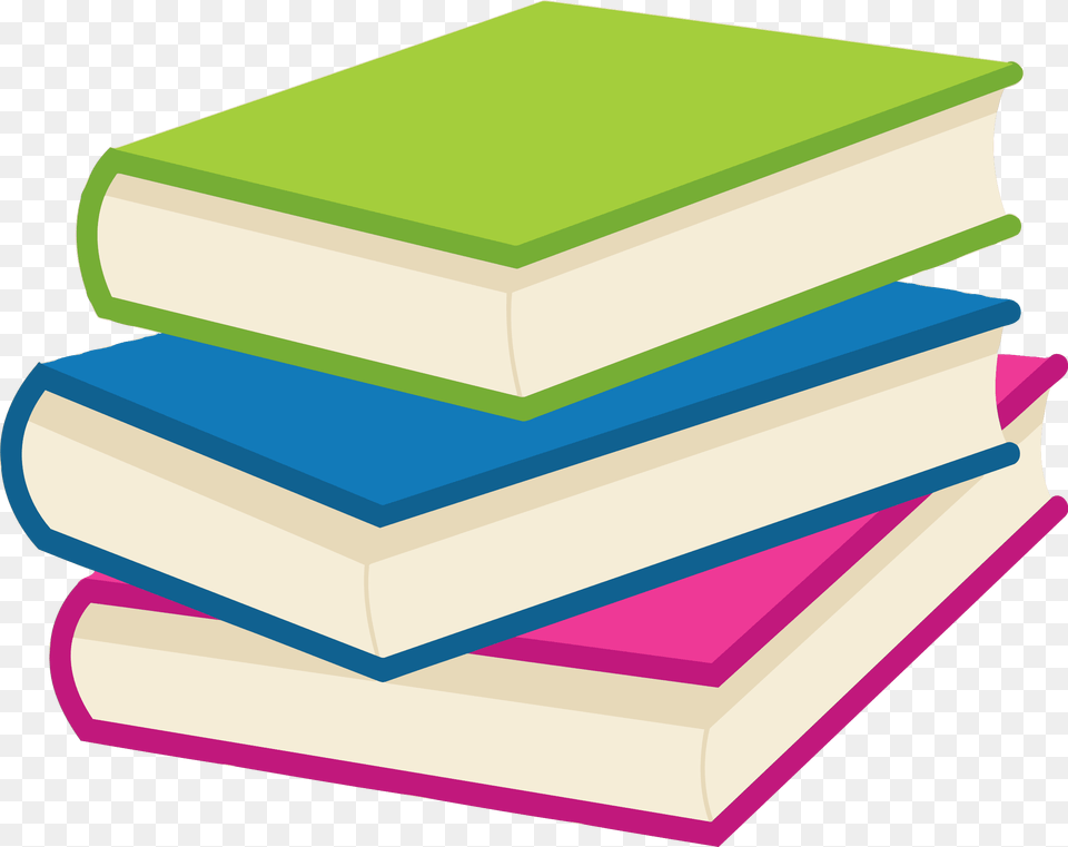 Stack Of Books Clip Art Stack Of Books, Book, Publication, Mailbox Png