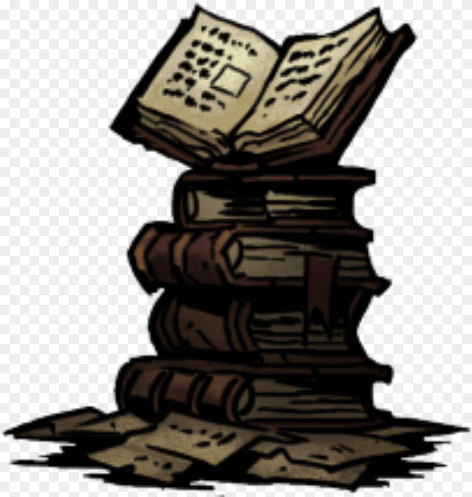Stack Of Books Darkest Dungeon Stack Of Books, Game Free Transparent Png