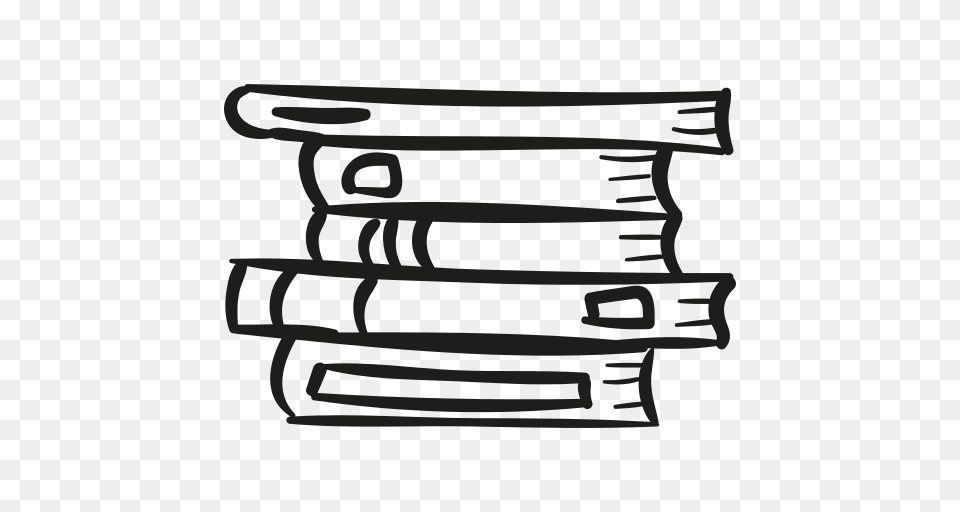 Stack Of Books Icon, Text, Art, Drawing, Car Free Png