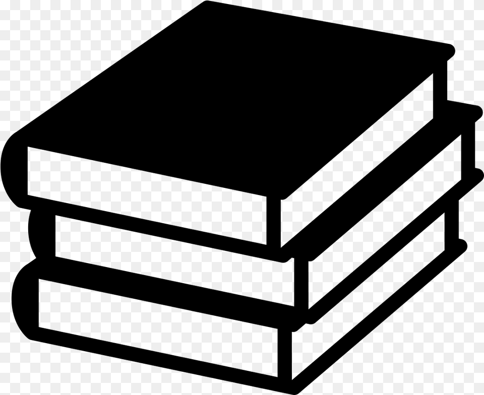 Stack Of Books Icon Transparent Book Icon, Gray Png