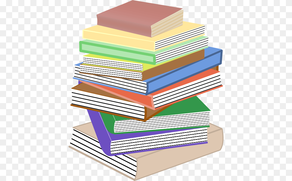 Stack Of Books Taller Clip Arts, Book, Publication, Wood, Plywood Png Image