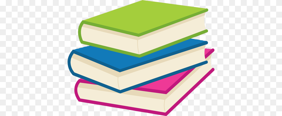 Stack Of Books Vector Clip Art, Book, Publication, Mailbox Free Png Download