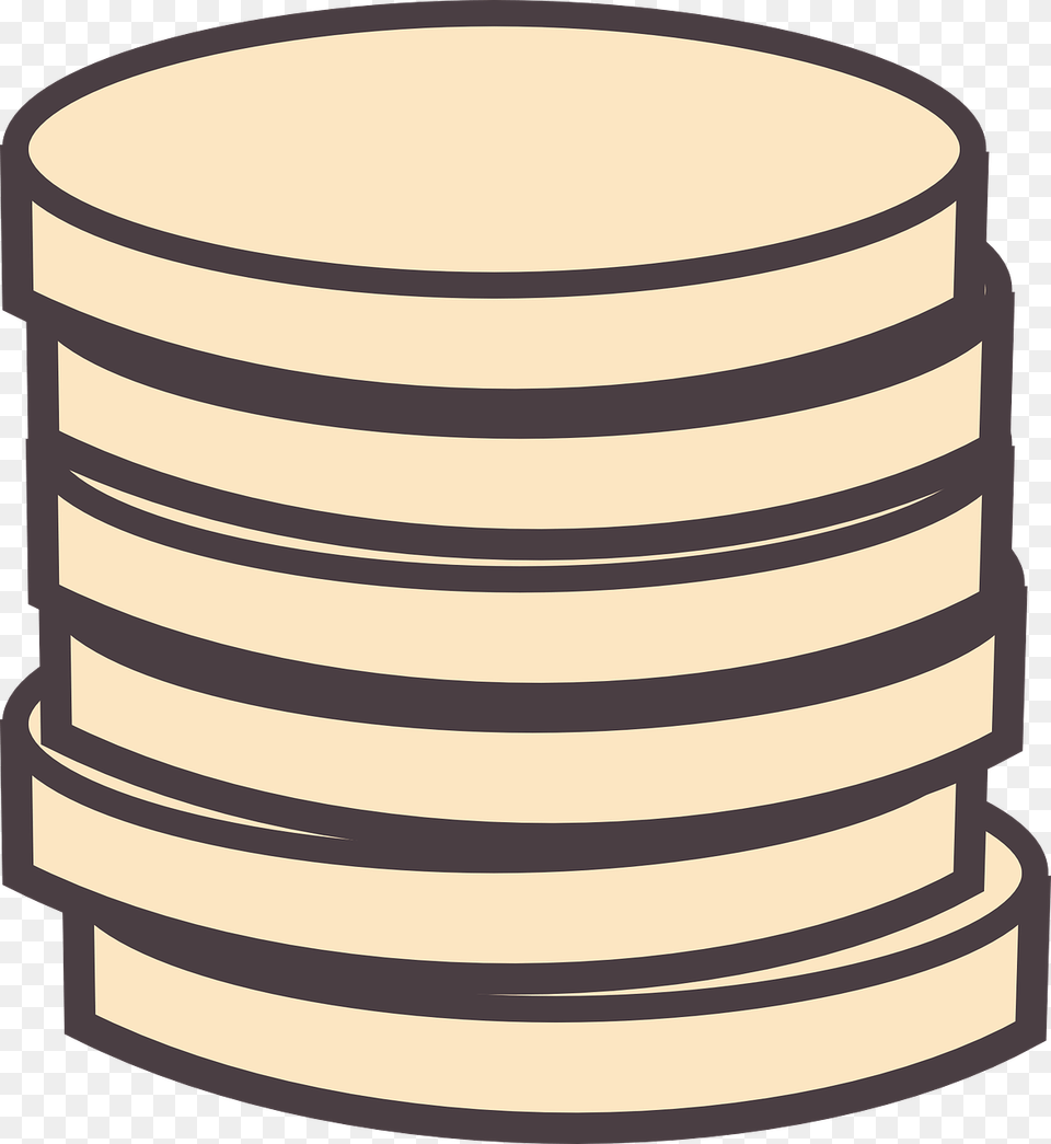 Stack Of Coins Clipart, Cake, Dessert, Food, Wedding Free Transparent Png