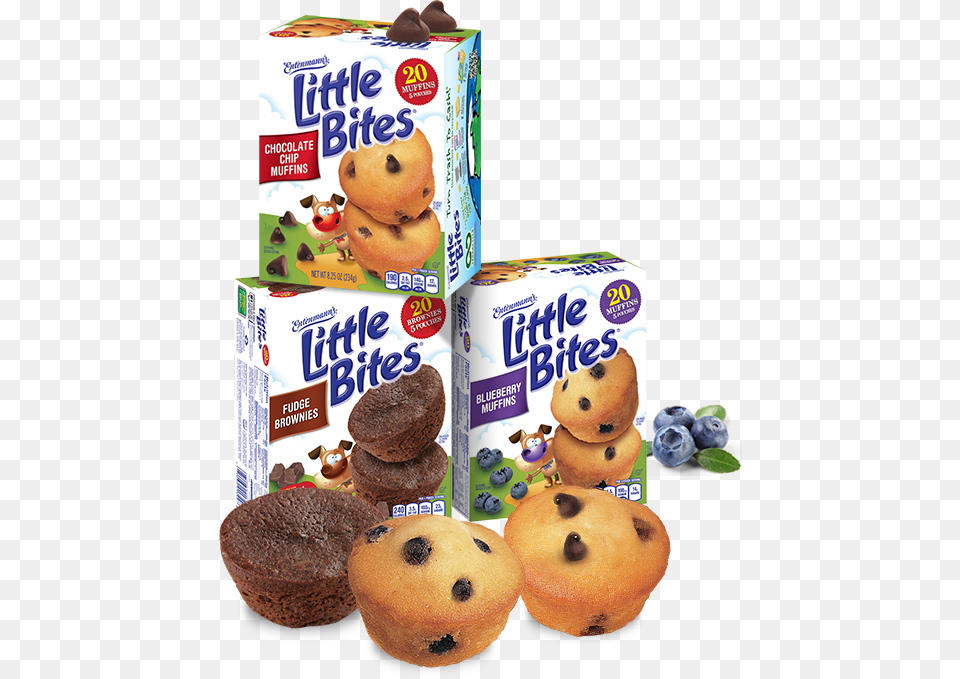 Stack Of Entenmanns Little Bites Muffins Little Muffin, Food, Sweets, Teddy Bear, Toy Free Png Download