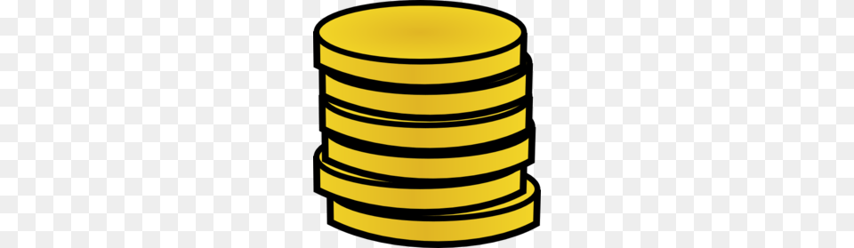 Stack Of Gold Coins Clipart, Mailbox Png Image