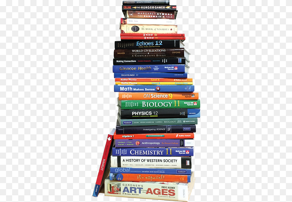 Stack Of Math Books, Book, Publication, Indoors, Library Png