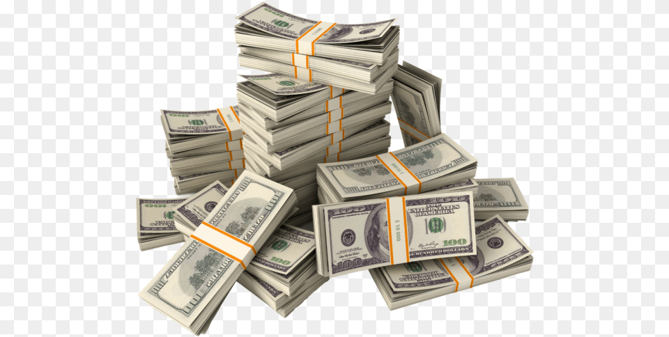 Stack Of Money, Dollar, Person Free Png Download