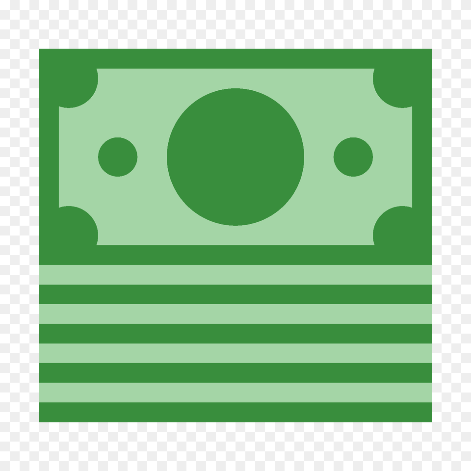 Stack Of Money Icon, Green, Pattern Png Image