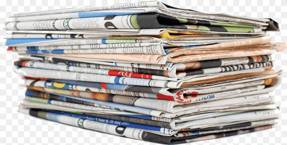 Stack Of Newspapers, Newspaper, Text, Face, Head Png Image