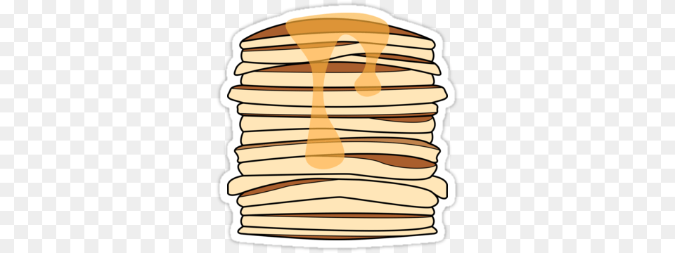 Stack Of Pancakes Stickers, Bread, Food, Pancake Free Png Download