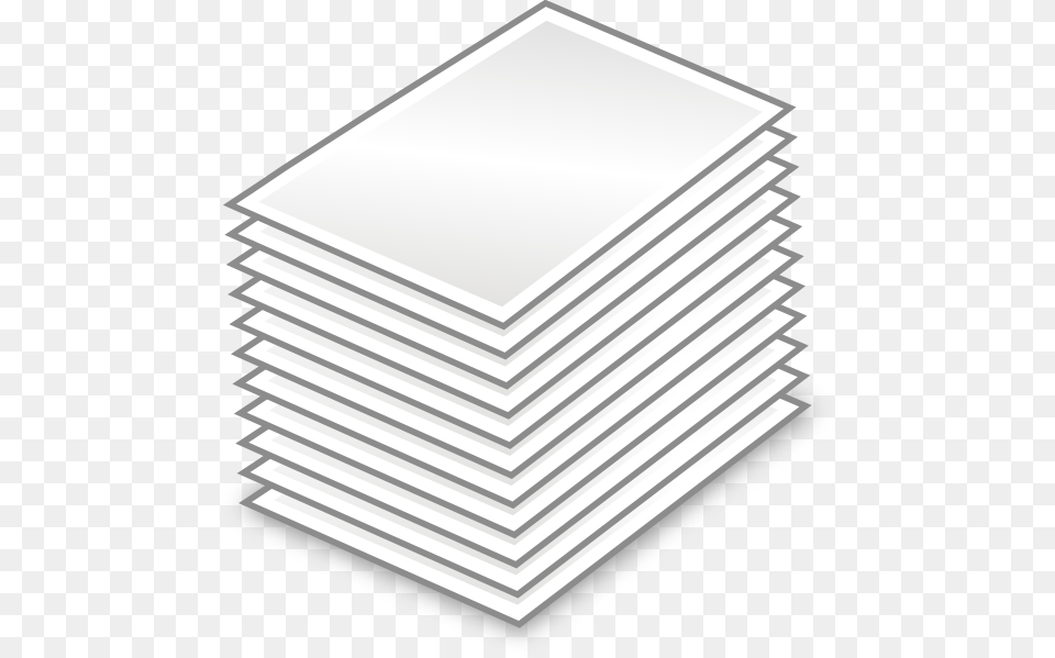 Stack Of Papers Clip Art At Clker Stack Of Document Gif, Page, Text, Paper Png