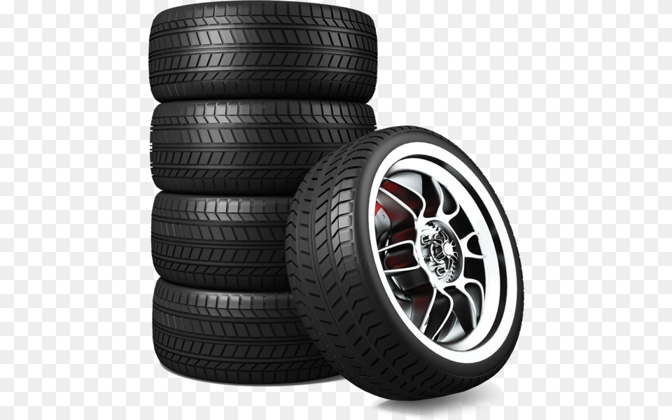 Stack Of Tires, Alloy Wheel, Car, Car Wheel, Machine Free Png Download