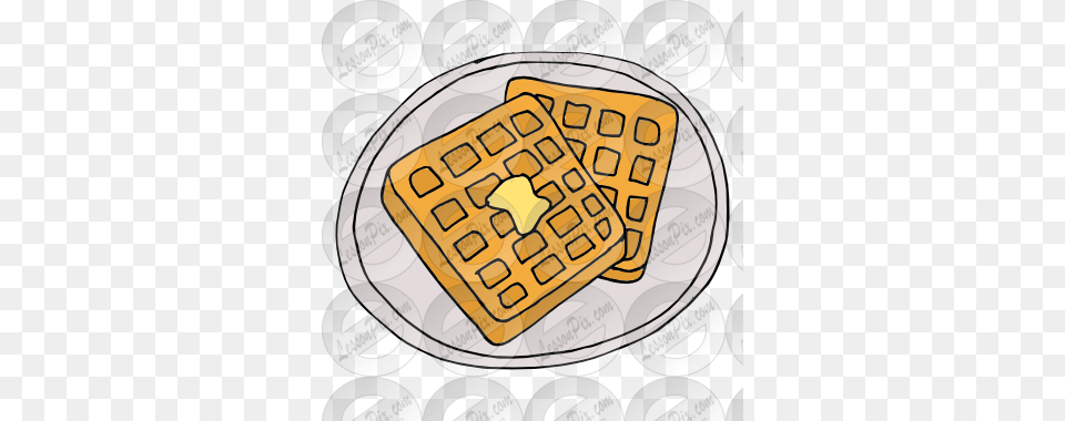 Stack Of Waffles Transparent Waffle, Food, Ammunition, Grenade, Weapon Free Png Download